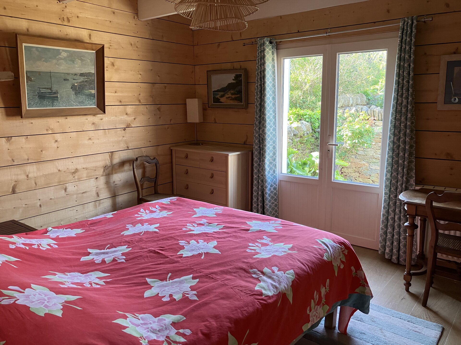 Chambre double en bas